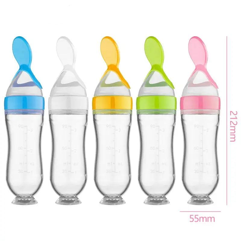 Silicone Squeeze Baby Feeder