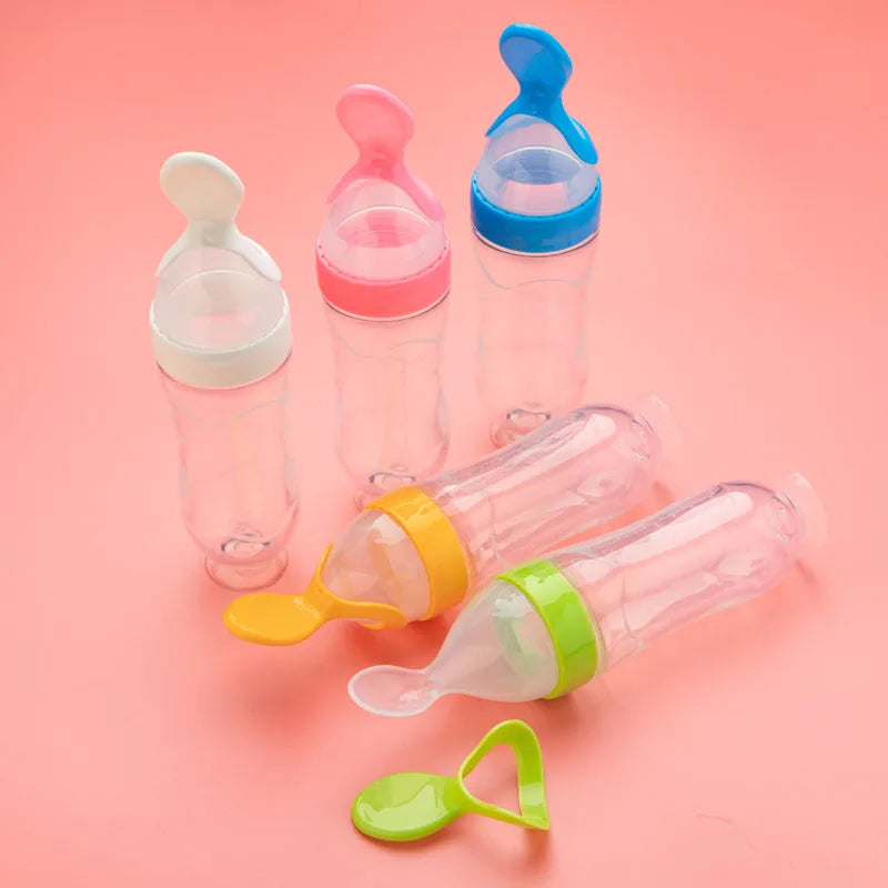 Silicone Squeeze Baby Feeder